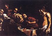 PRETI, Mattia St John Reproaching Herod af Spain oil painting artist